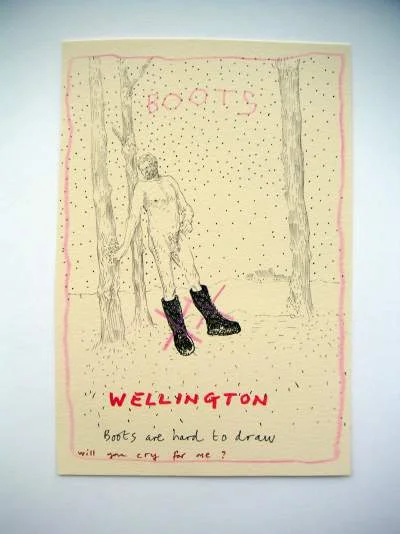  Simon English, Wellington boots © ICONOfly and the artist 2008 