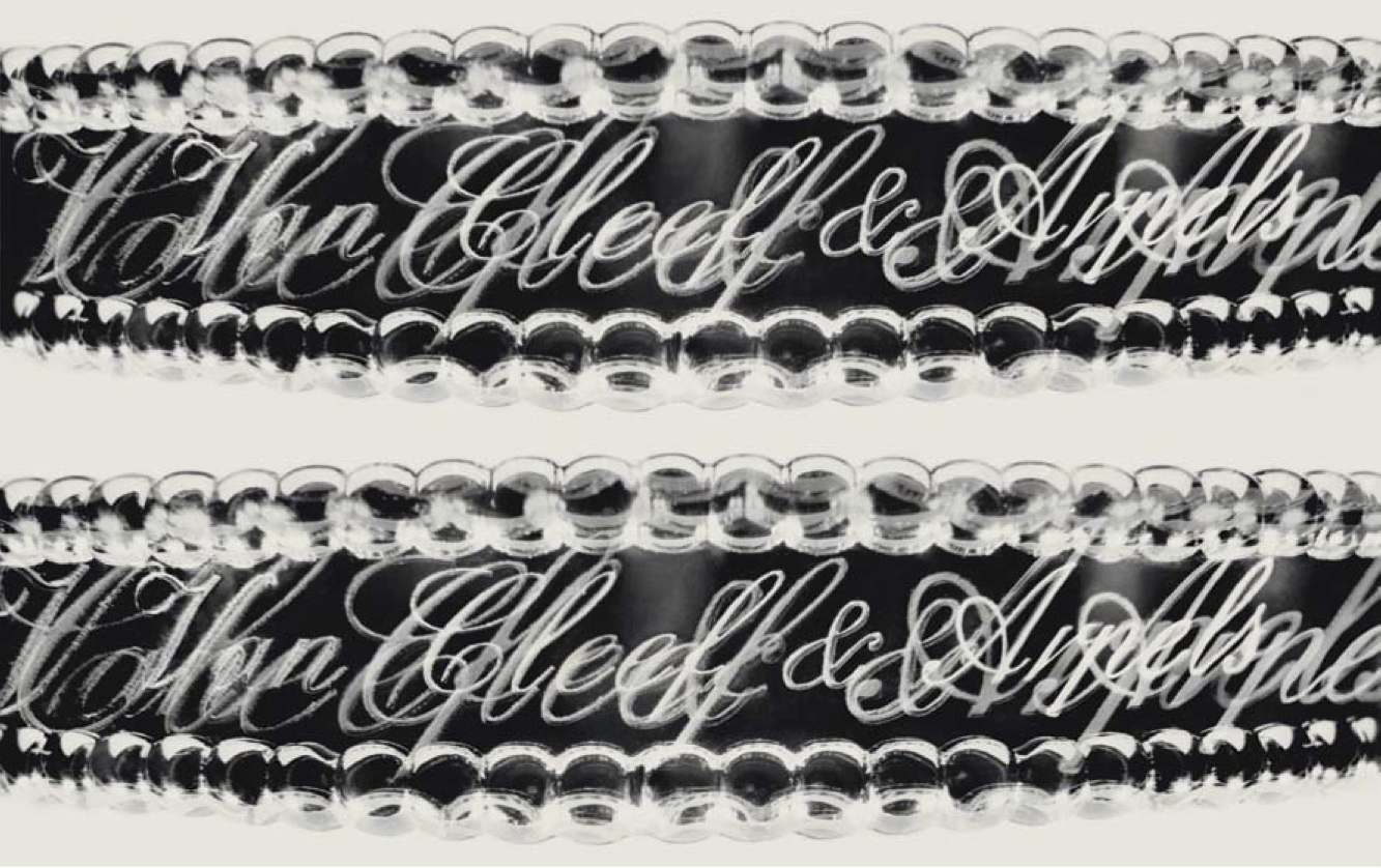 Van Cleef &amp; Arpels Collection Perlée.Photograph commissioned from Valérie Belin for ICONOfly, Diary of a Bracelet/ Journal d'un Bracelet, 2009