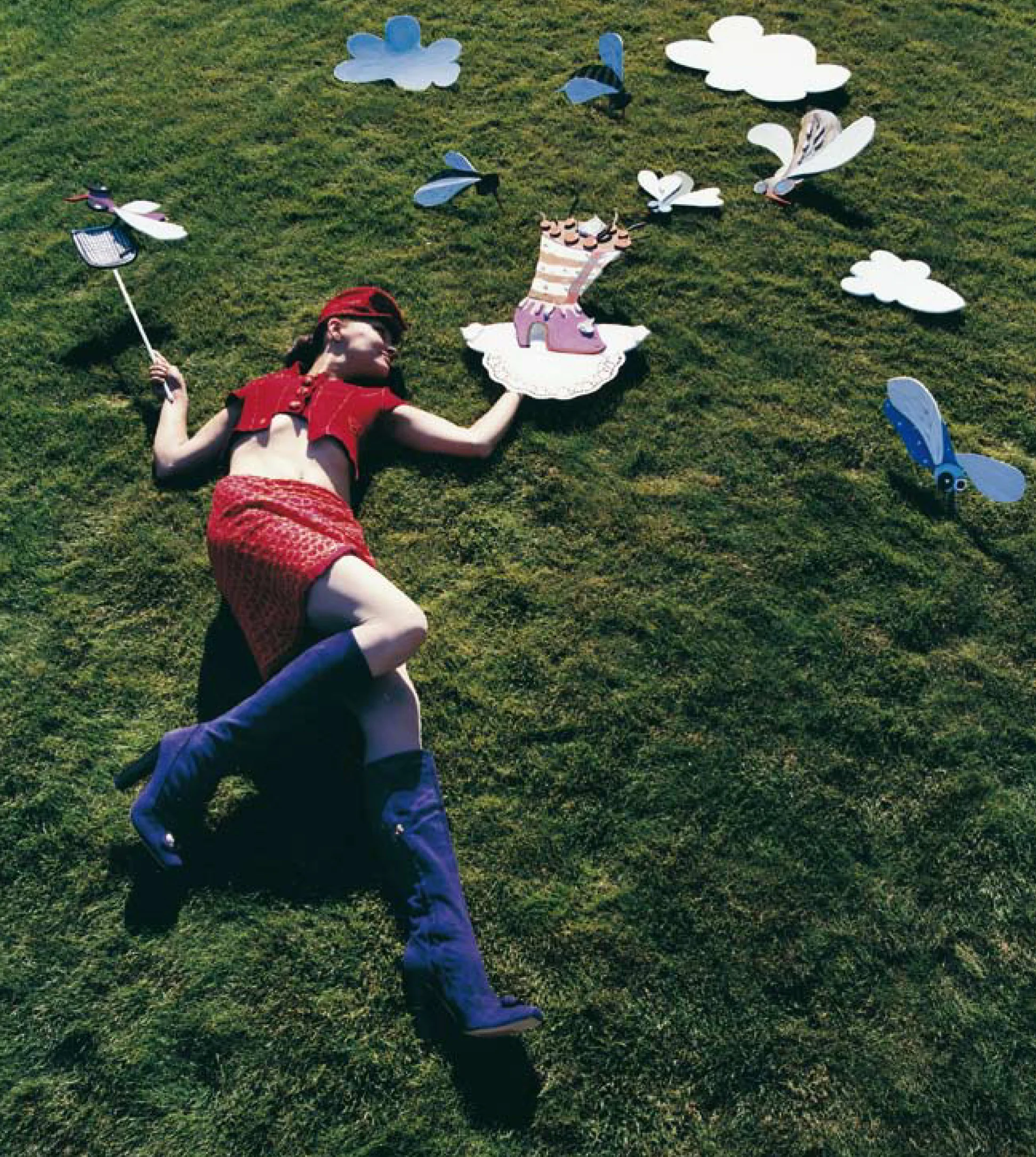 Escada/ Photography by Tine Drefahl for ICONOfly, dary of a boot, 2008