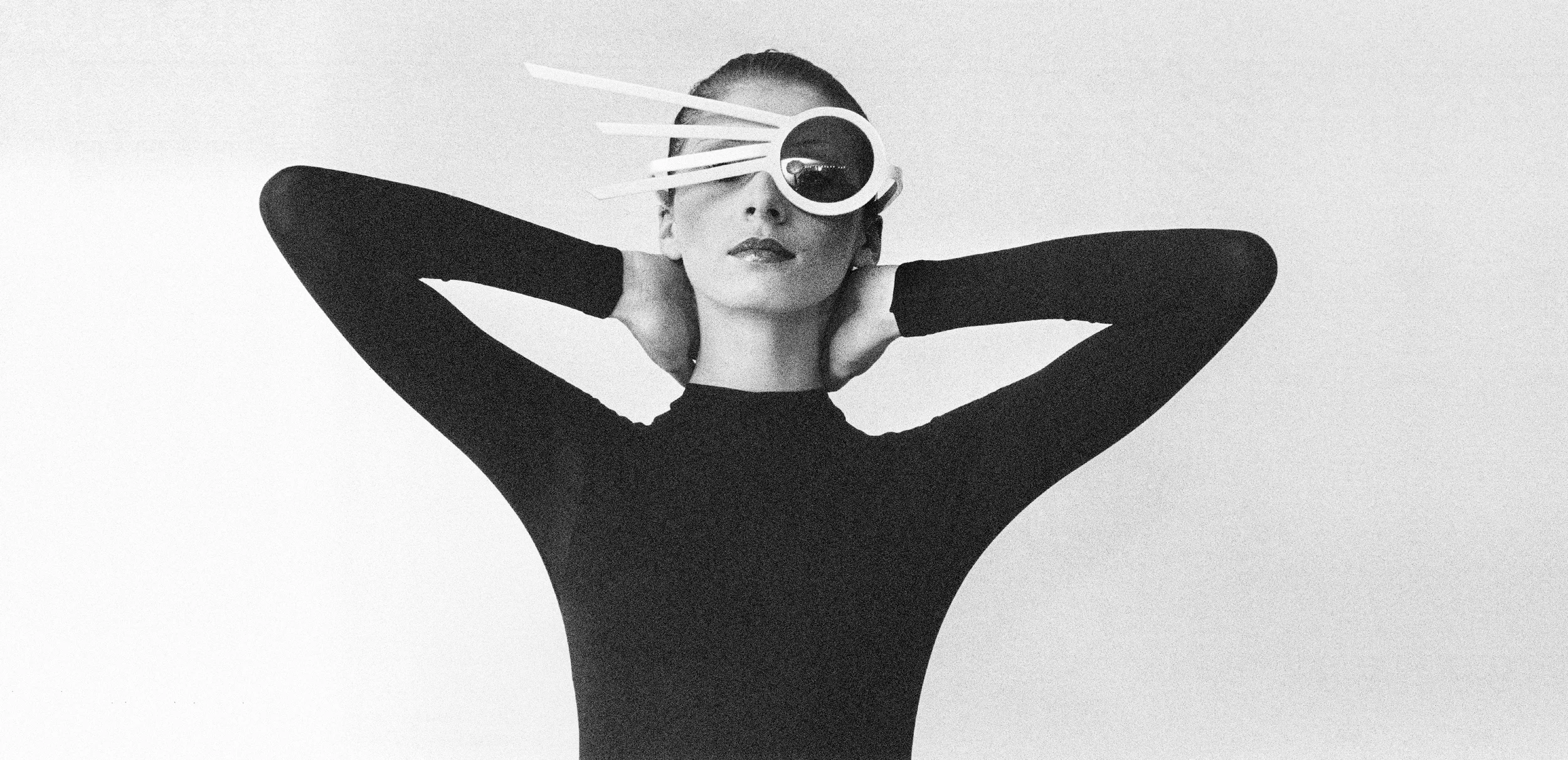 When the icon becomes the muse...Image courtesy Pierre Cardin in ICONOfly, Diary of Eyewear