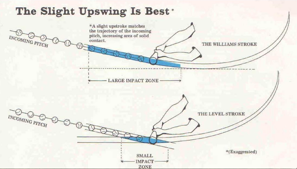 Credit: “The Science of Hitting” by Ted Williams