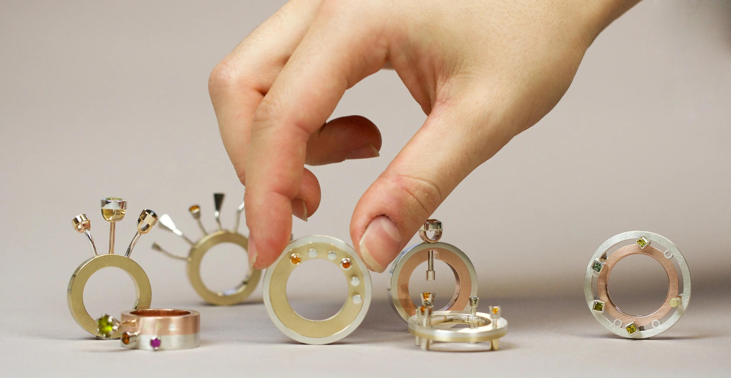 Mini City Ring Collection.