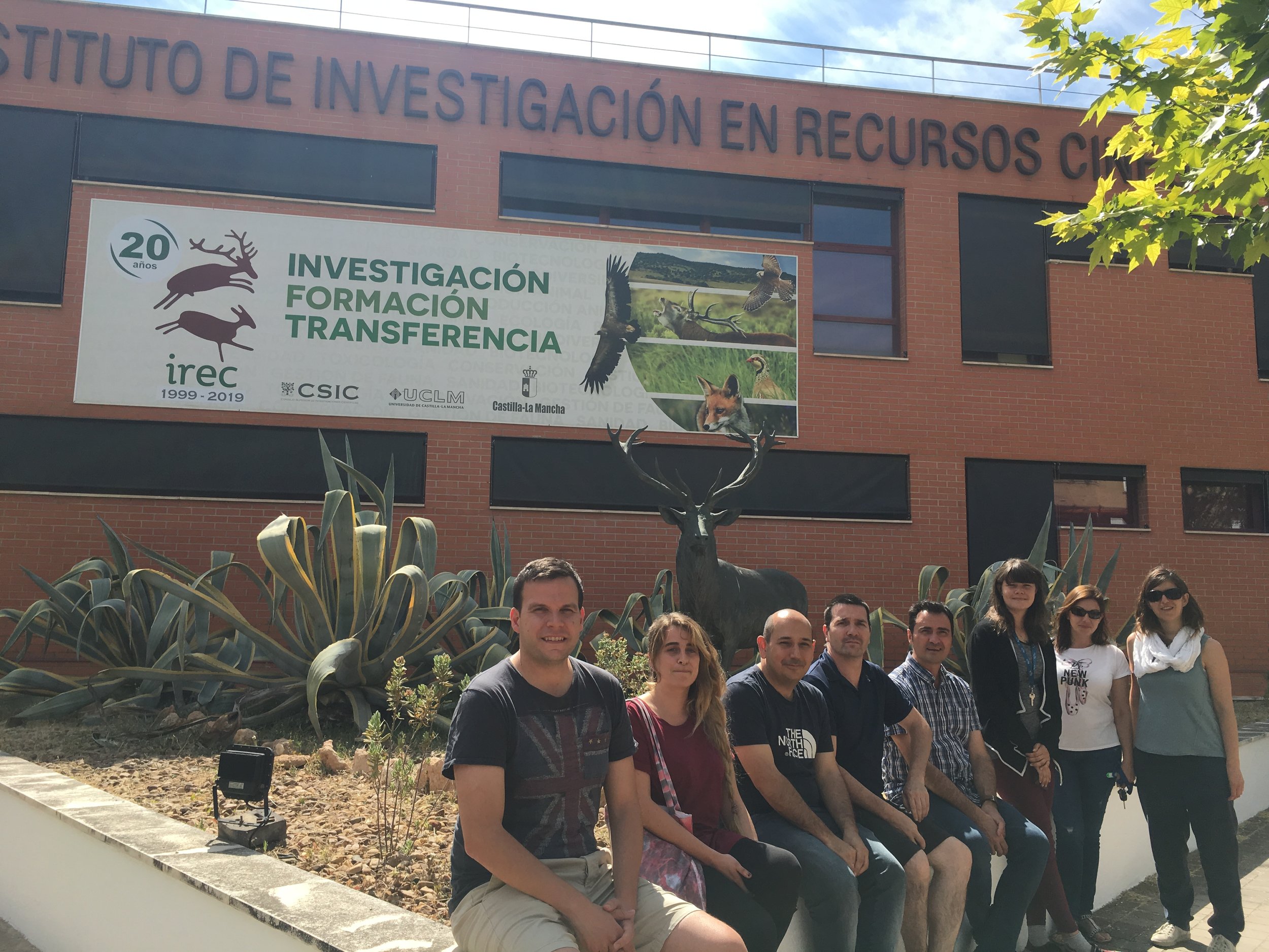 Ecotoxicology team at IREC