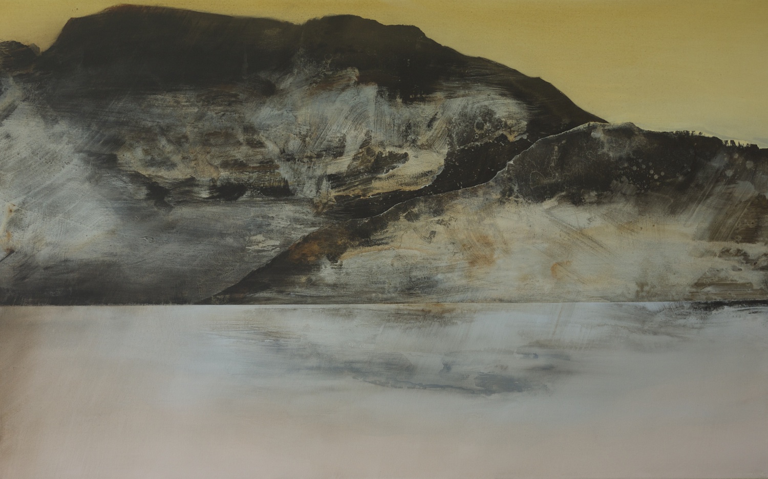 In Solitude , 2012, acrylic on canvas, 103 x 166cm
