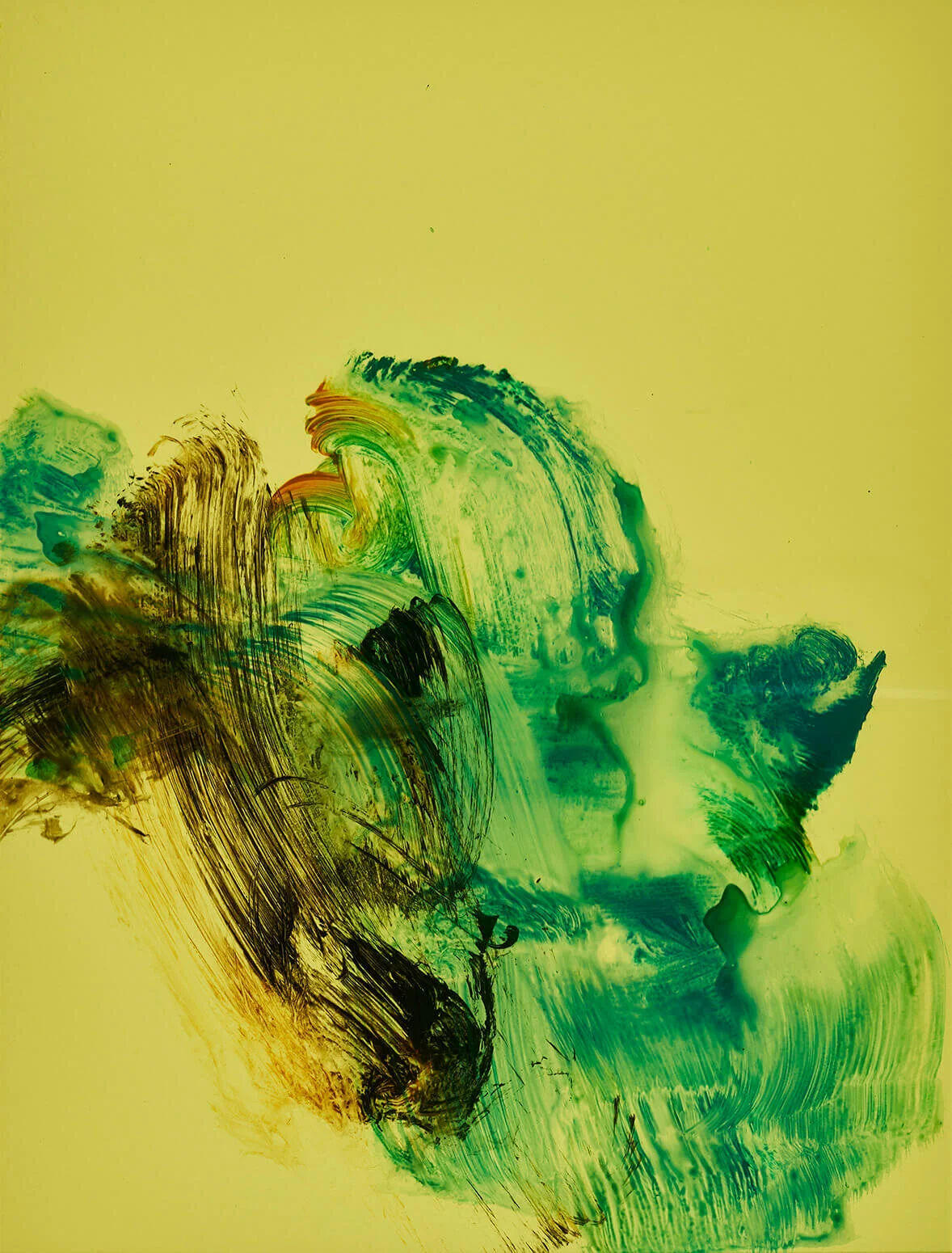 Acrylic on plexiglass, H40 x 30 cm, 2020