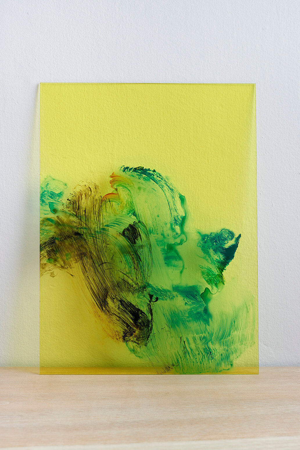 Acrylic on plexiglass, H40 x 30 cm, 2020