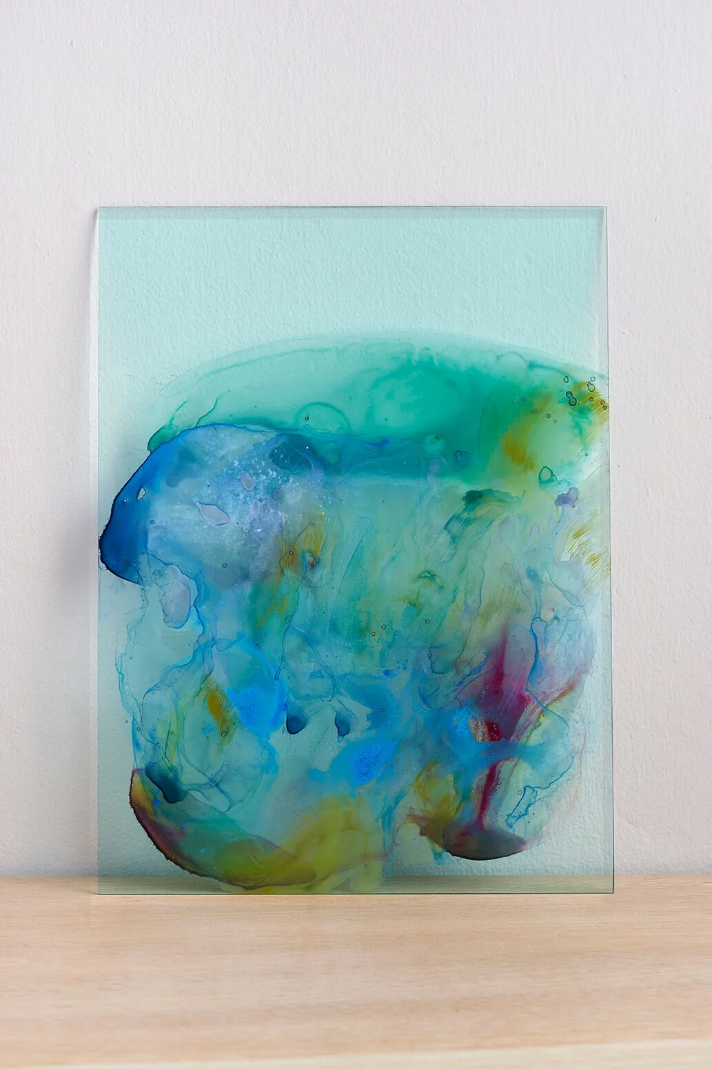 Acrylic on plexiglass, H40 x 30 cm, 2020