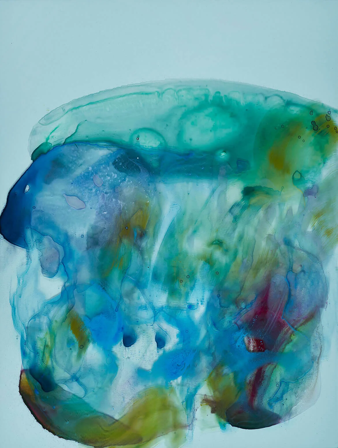 Acrylic on plexiglass, H40 x 30 cm, 2020