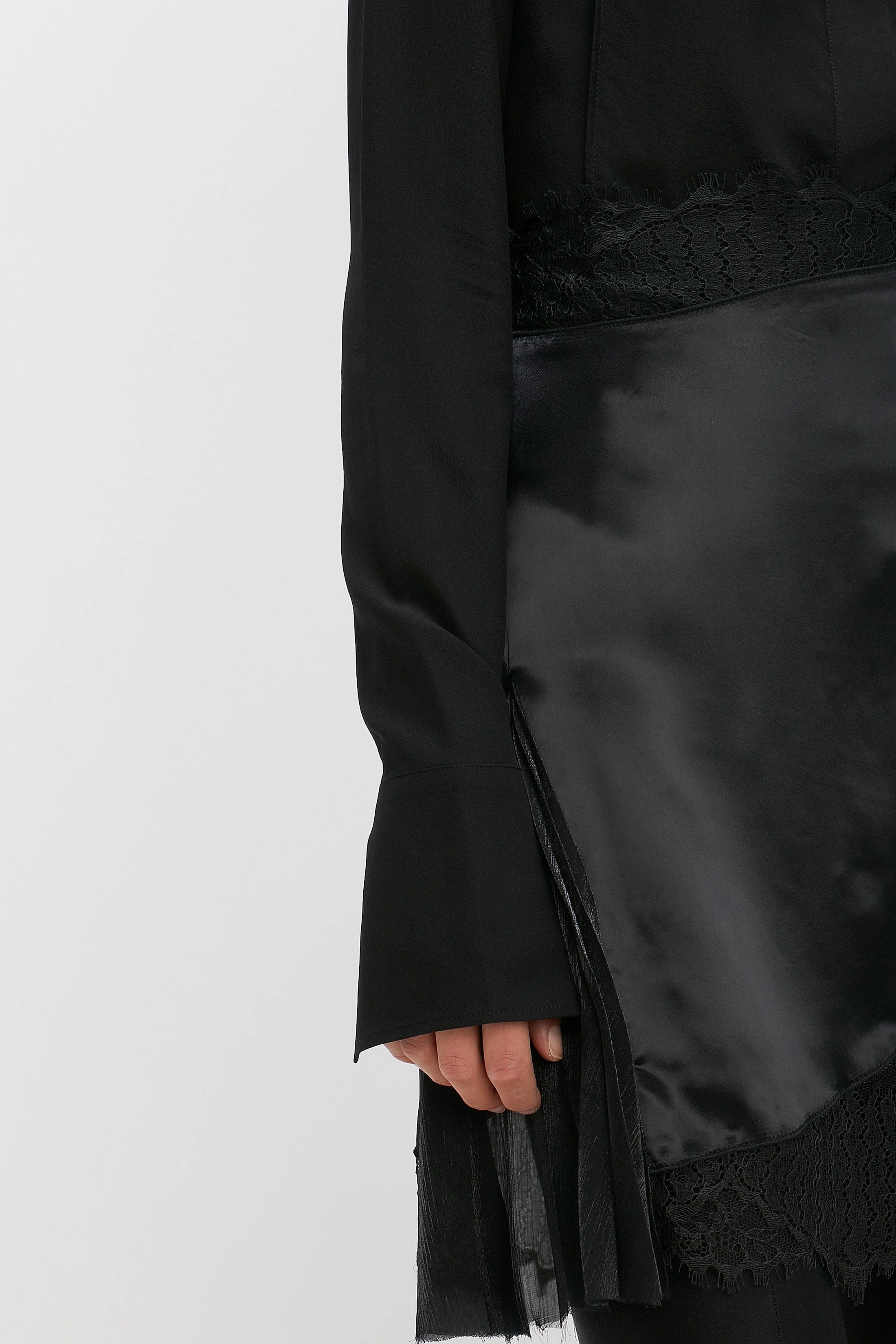 Lace Detail Cami Dress in Black.JPG