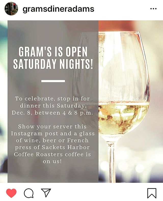 We love our friends at Gram&rsquo;s !