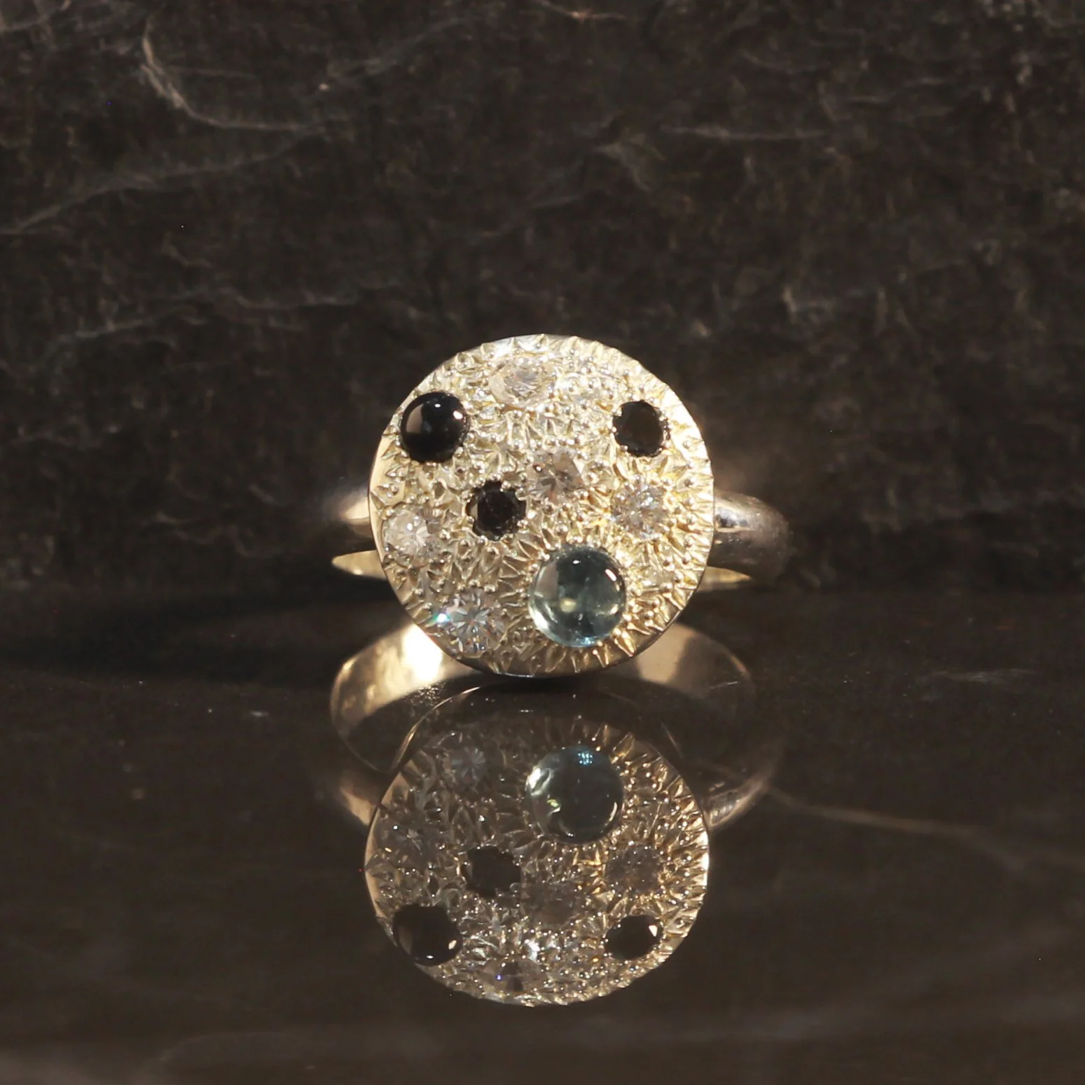 Enchanted lichen ring