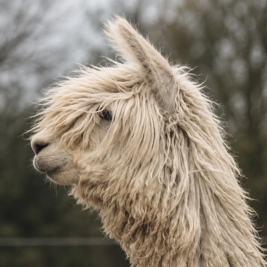 silver and diamond suri alpaca pendant inspiration