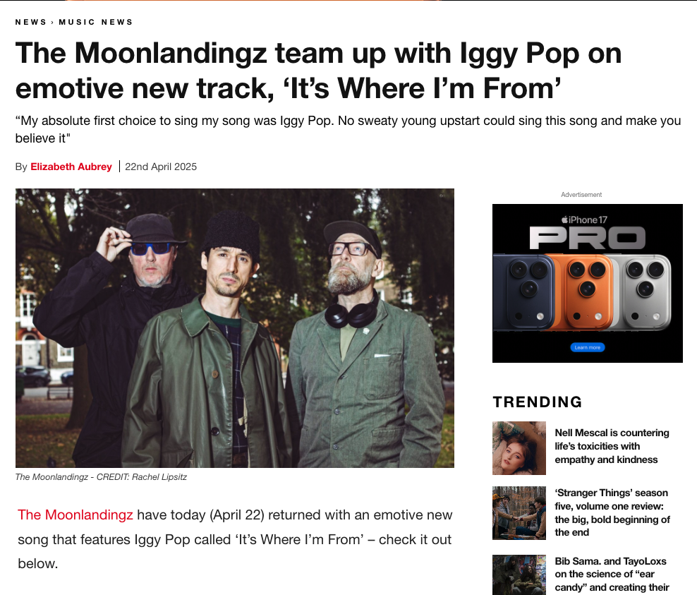 Moonglandingz / NME