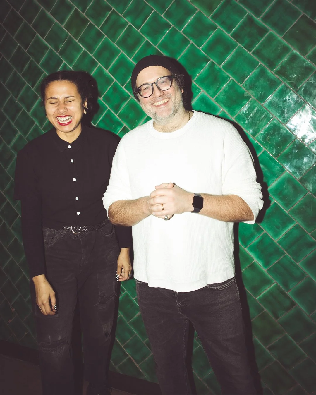 Casadei foods owners Marco and Carla