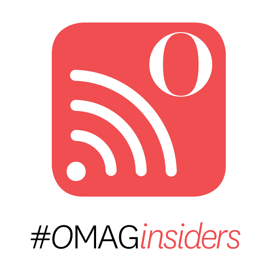 Mam-O-Gram, O-pportunity, it's O-fficial... I'm a #OMagInsider