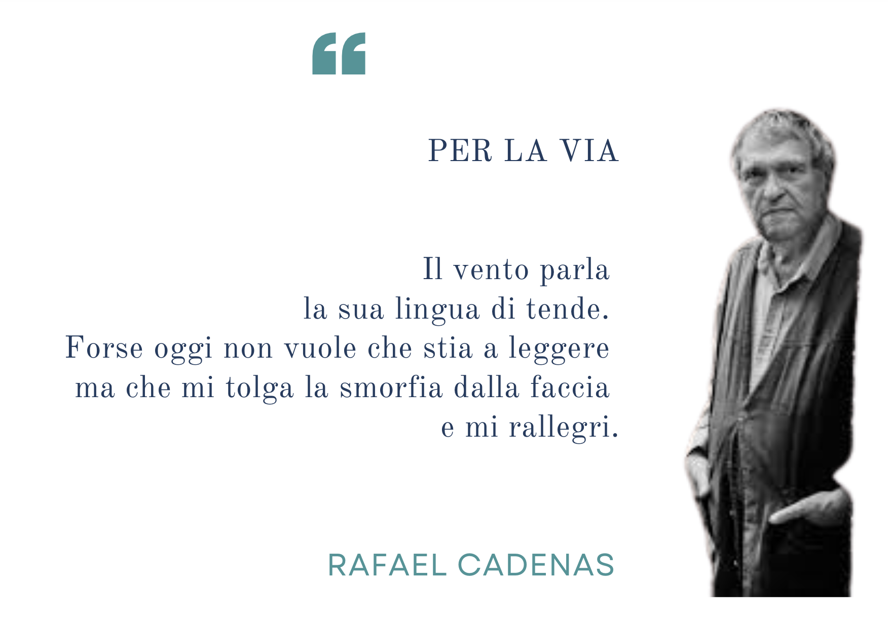 Forse oggi non vuole che stia a leggere