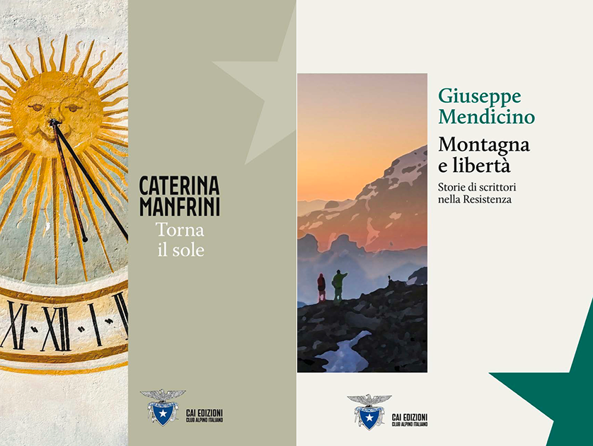 CATERINA MANFRINI con TORNA IL SOLE e GIUSEPPE MENDICINO con MONTAGNE E LIBERÀ per la BELLISSIMA DOZZINA