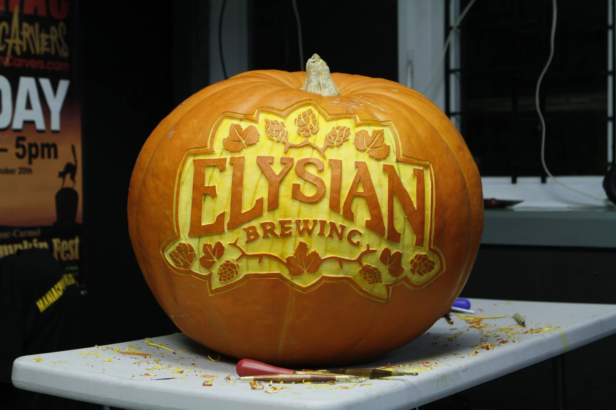 75 lb Atlantic Giant with etched logo.