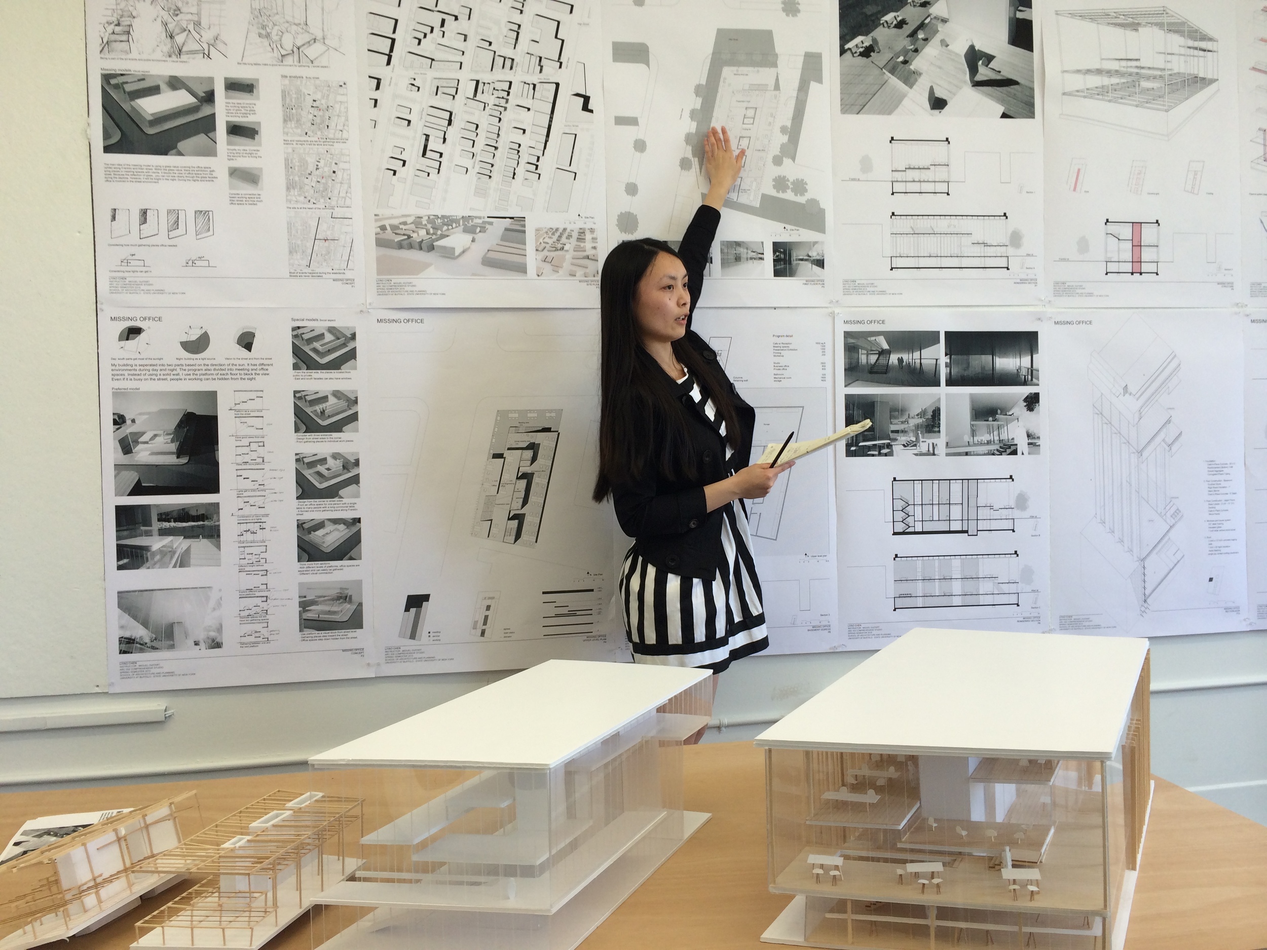 Final Review. B/a+p UB. Buffalo, NY. May 2015. Jin Young Song, Ang Li, Eduardo Delgado, Miriam García. St.: Liyao Chen.