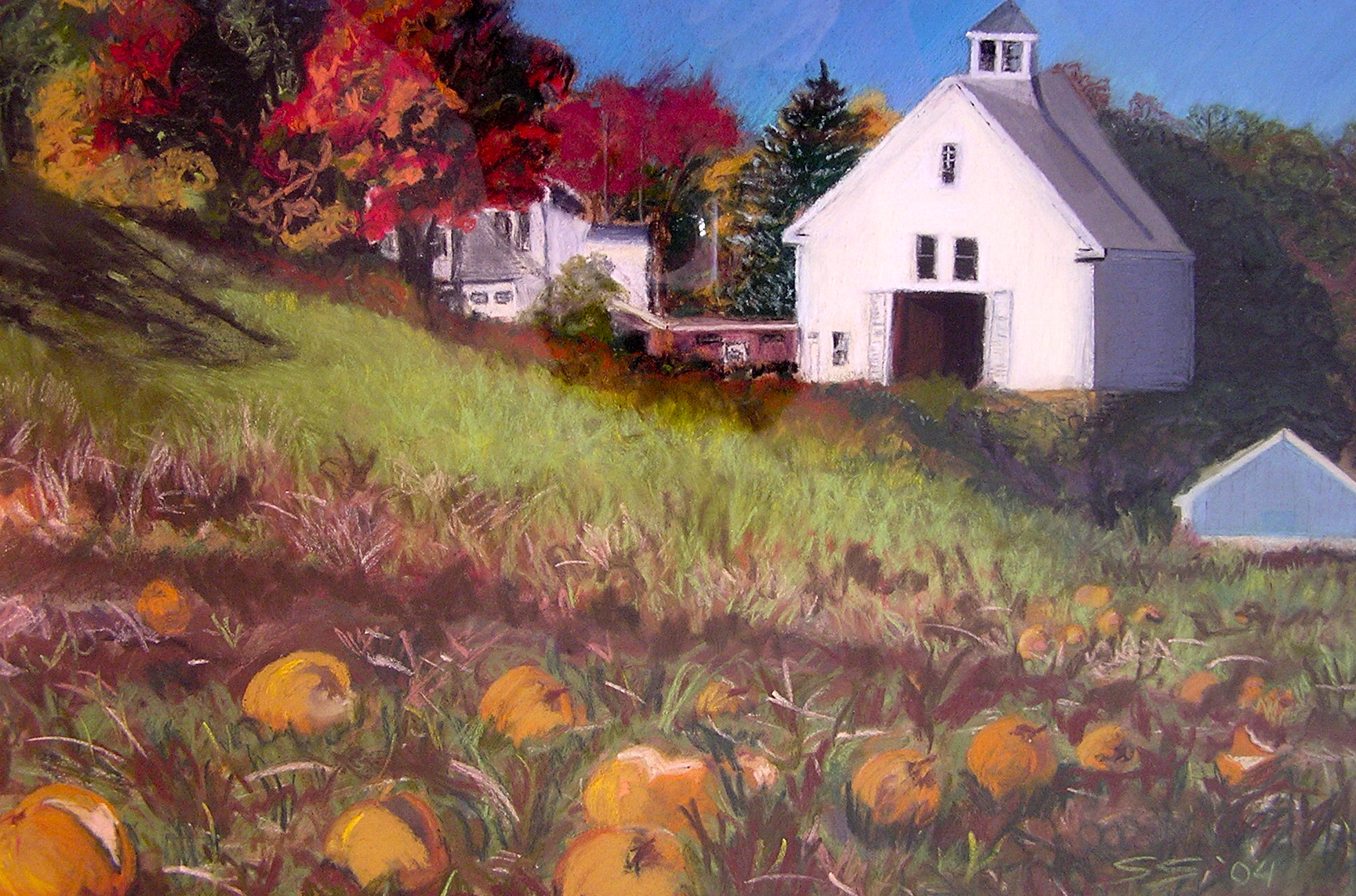 Haverhill Farm- Pastel