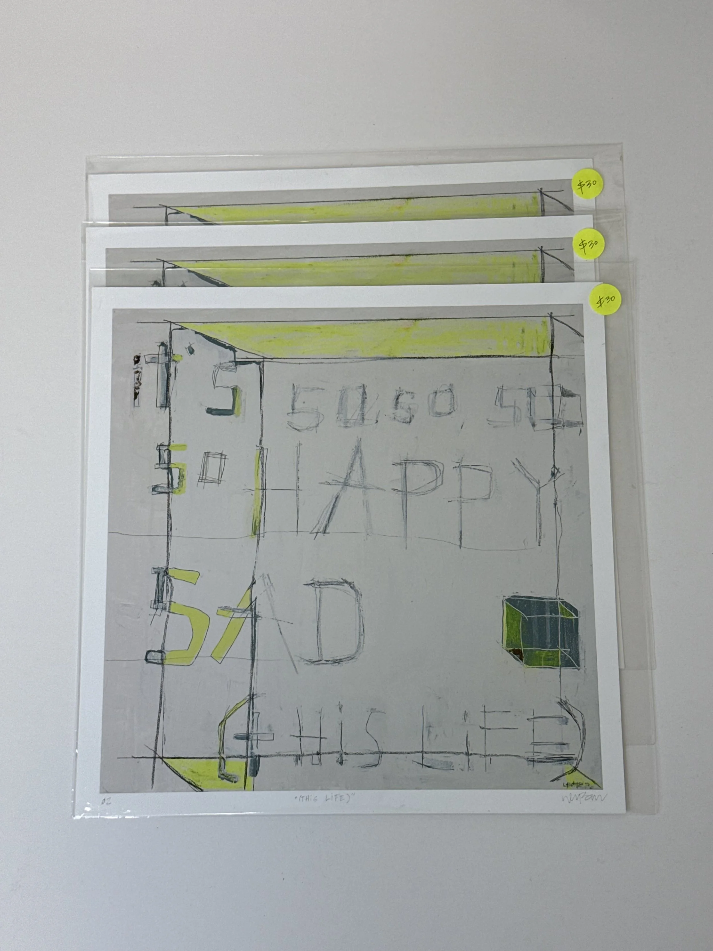 Happy Sad Print