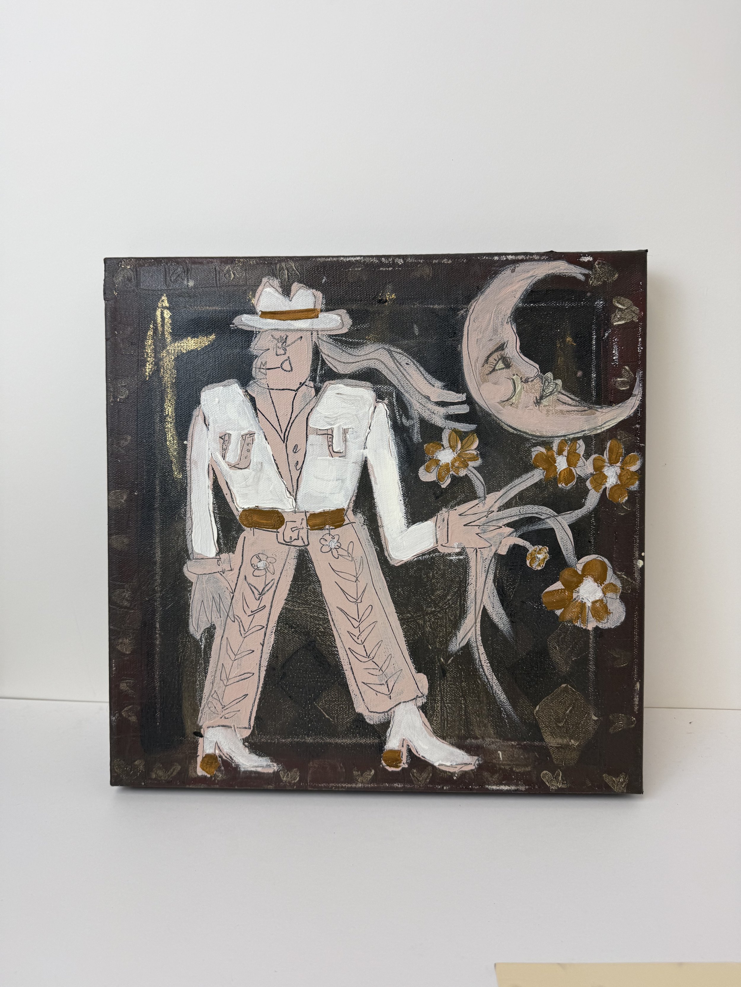 Pink Moon Cowgirl