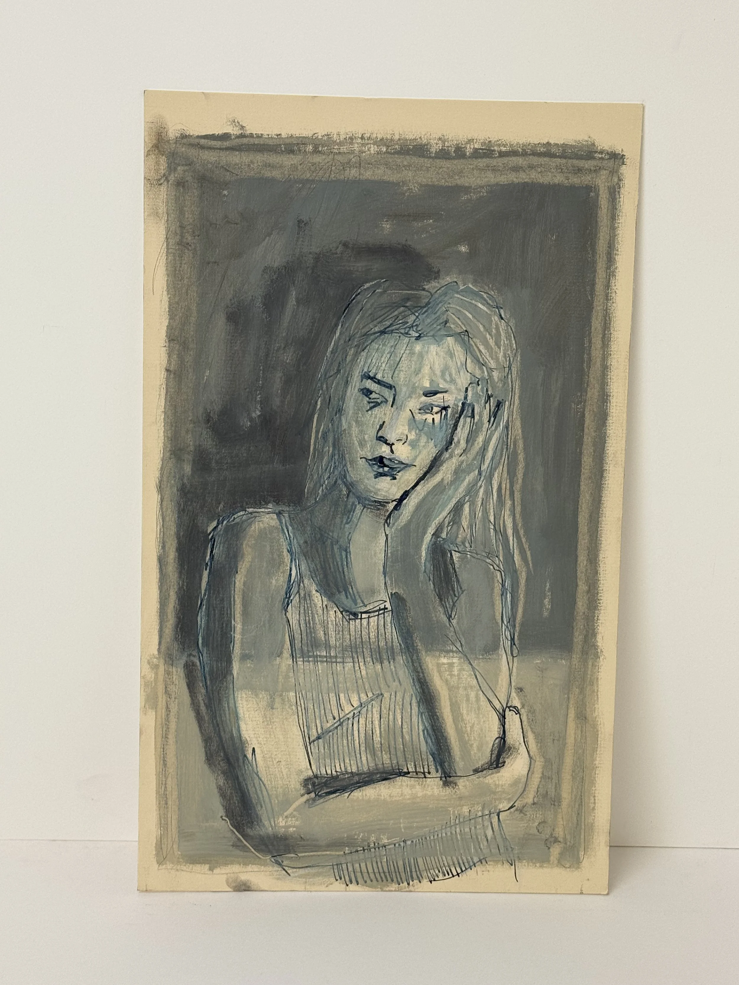 Blue Figure
