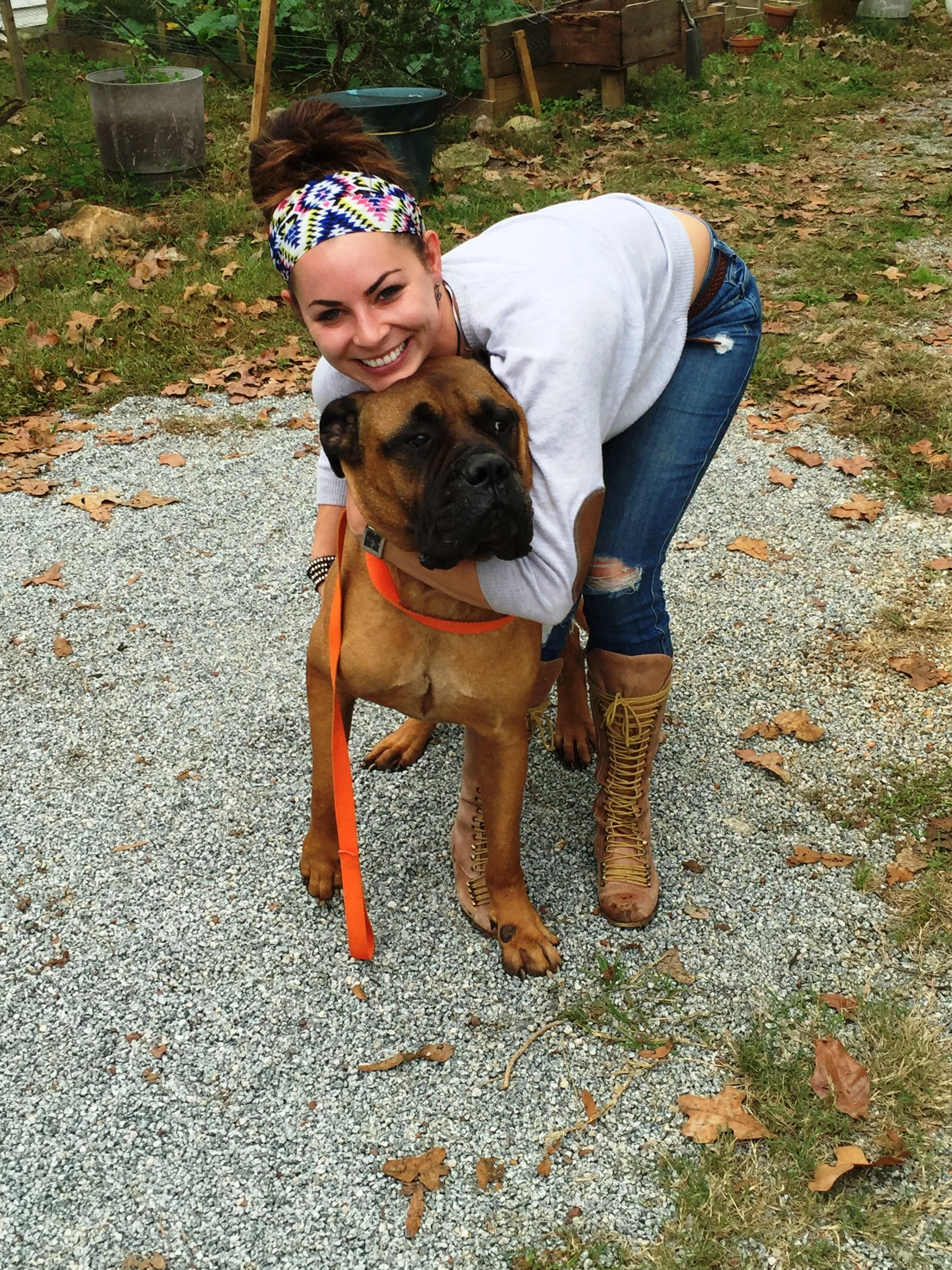 Beans and his new mama live in Atlanta!