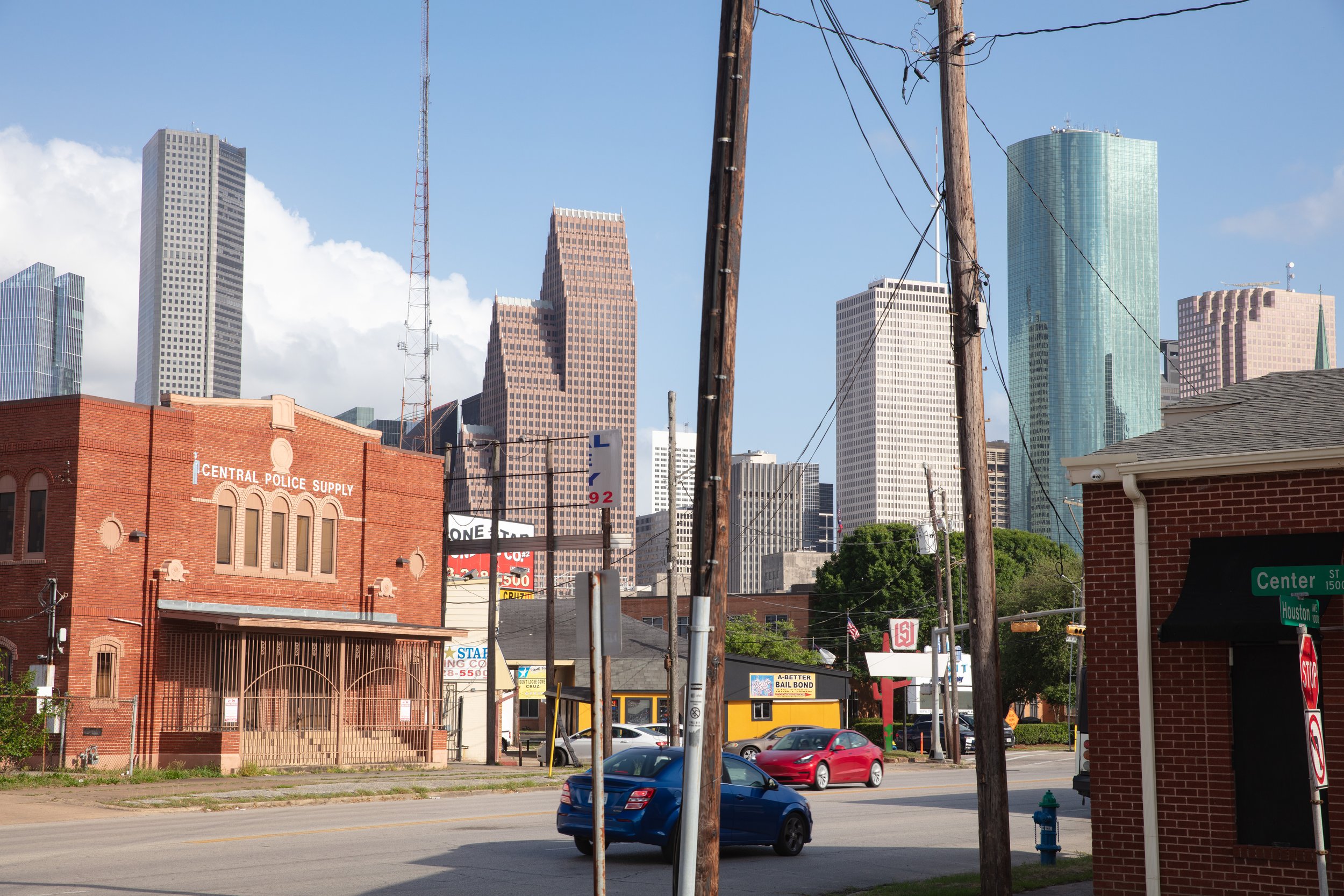  Center Street &amp; Houston Avenue, Houston, Texas, 2022   