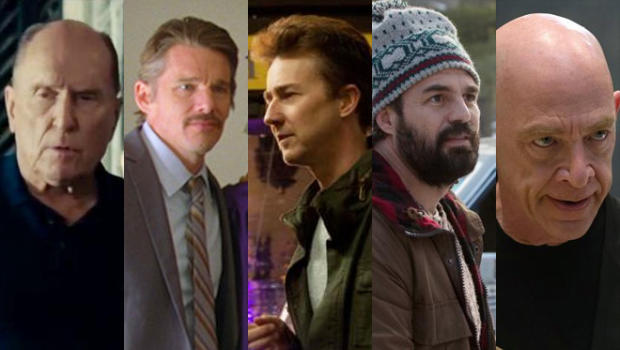 Robert Duvall, "The Judge"Ethan Hawke, "Boyhood"Edward Norton, "Birdman Mark Ruffalo, "Foxcatcher" J.K. Simmons, "Whiplash"