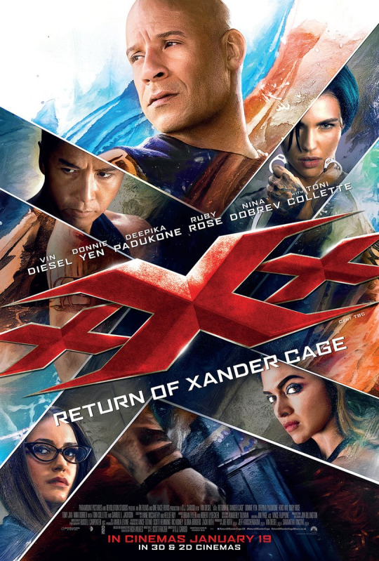 New Xxx Return Of Xander Cage Poster International Trailer