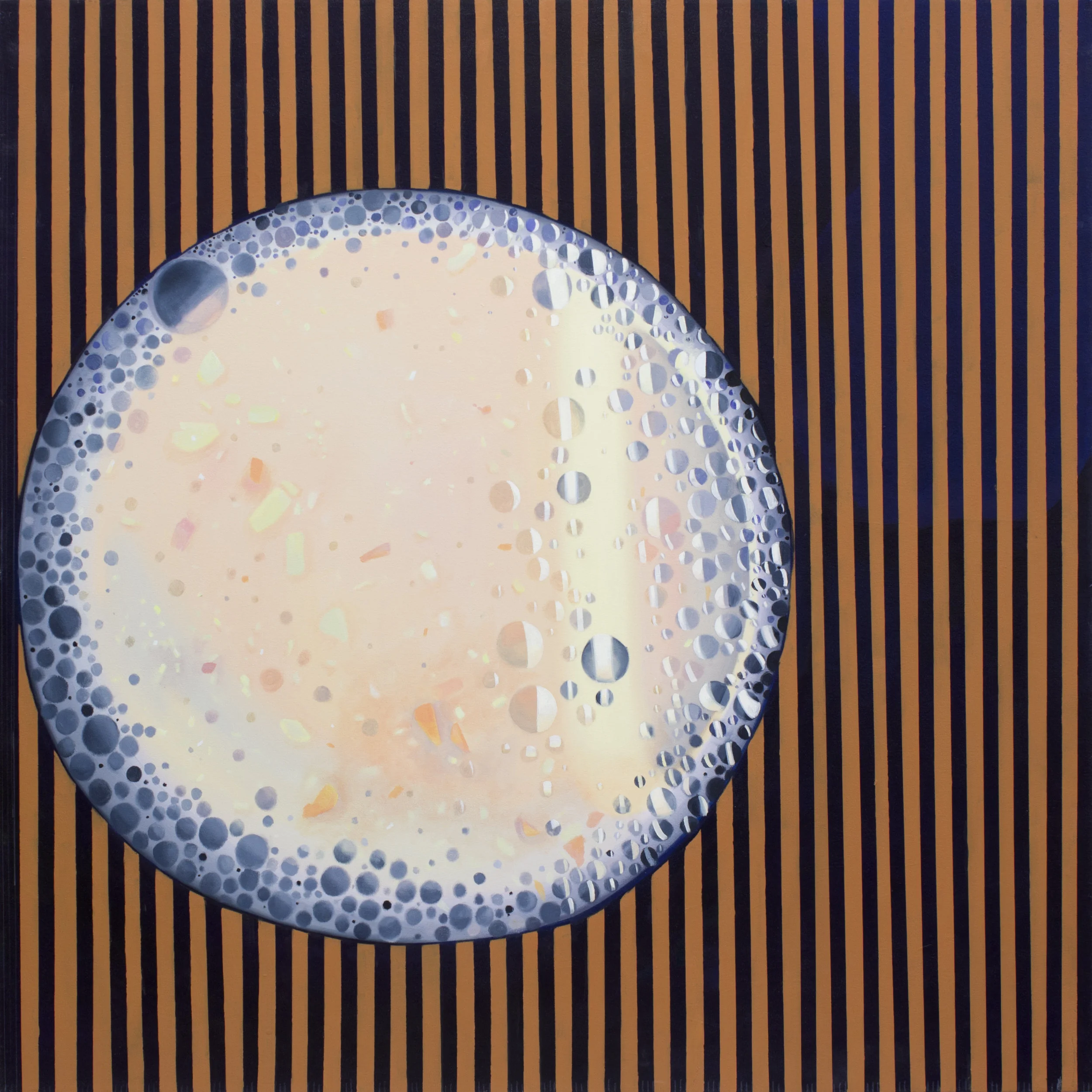 Fendi Sopa. 50"x 50". oil on canvas. 2016