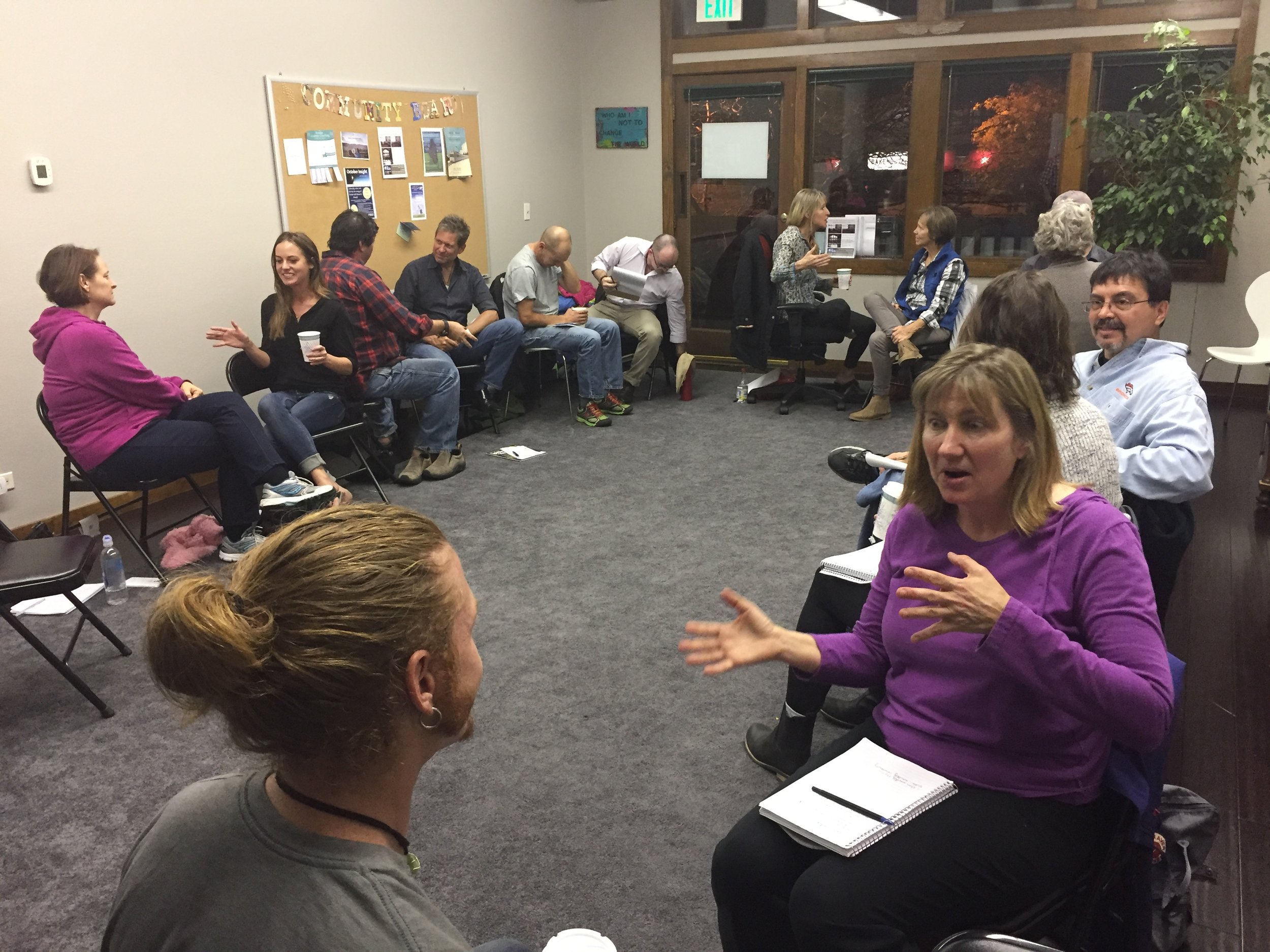 Workshop offered in Boulder, CO called Moving Through Emotions: A Path to Freedom