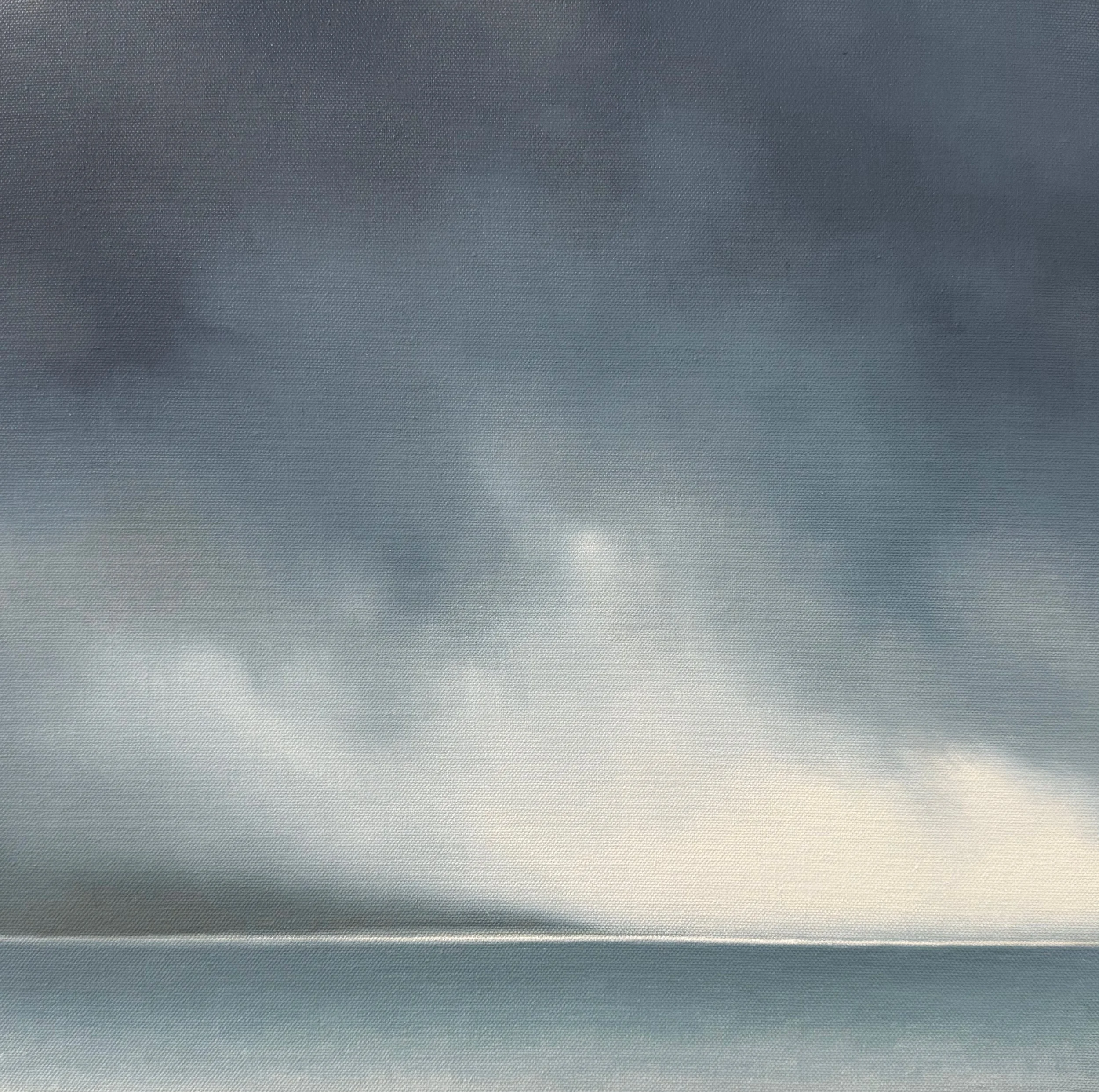 "Chasing the Light"  oil on canvas 40cm x 40cm