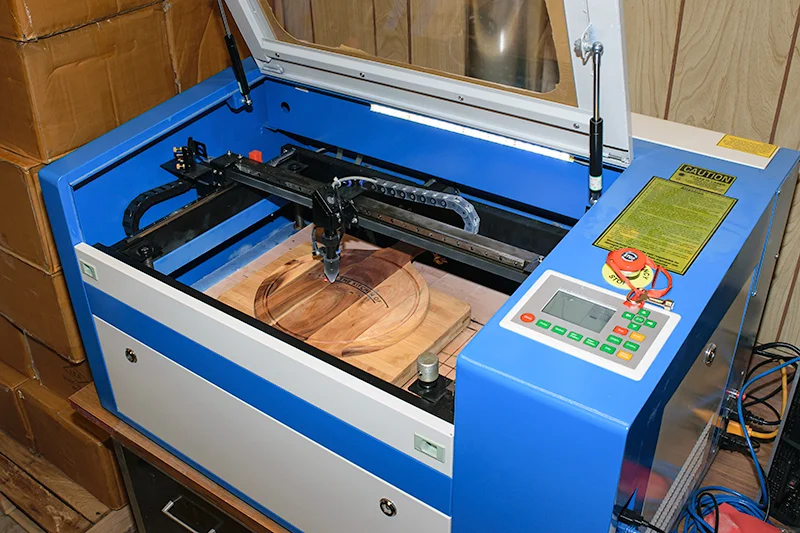 We have 4 laser machines to handle all types and sizes of jobs.
