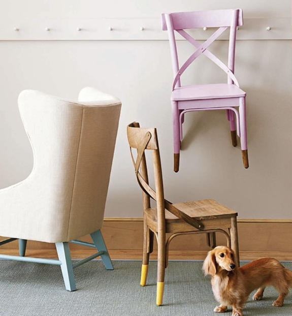 dipped paint on chairs - Picture19