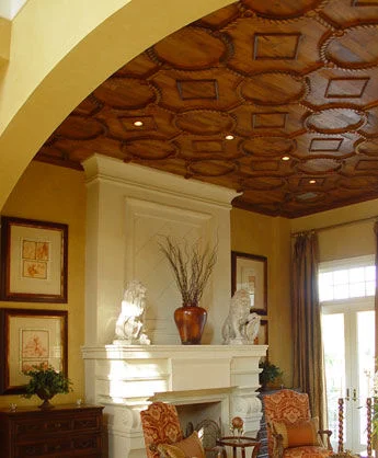 original wood ceiling - taracea-custom-ceiling