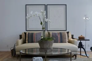 single item on coffee table