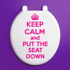 here's an easy one for men to use to make their women happy - it becomes habit with time!