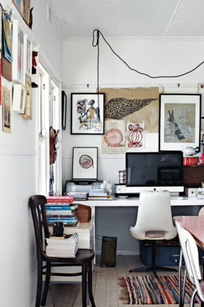 Having your stuff around in your office often makes for a better working environment