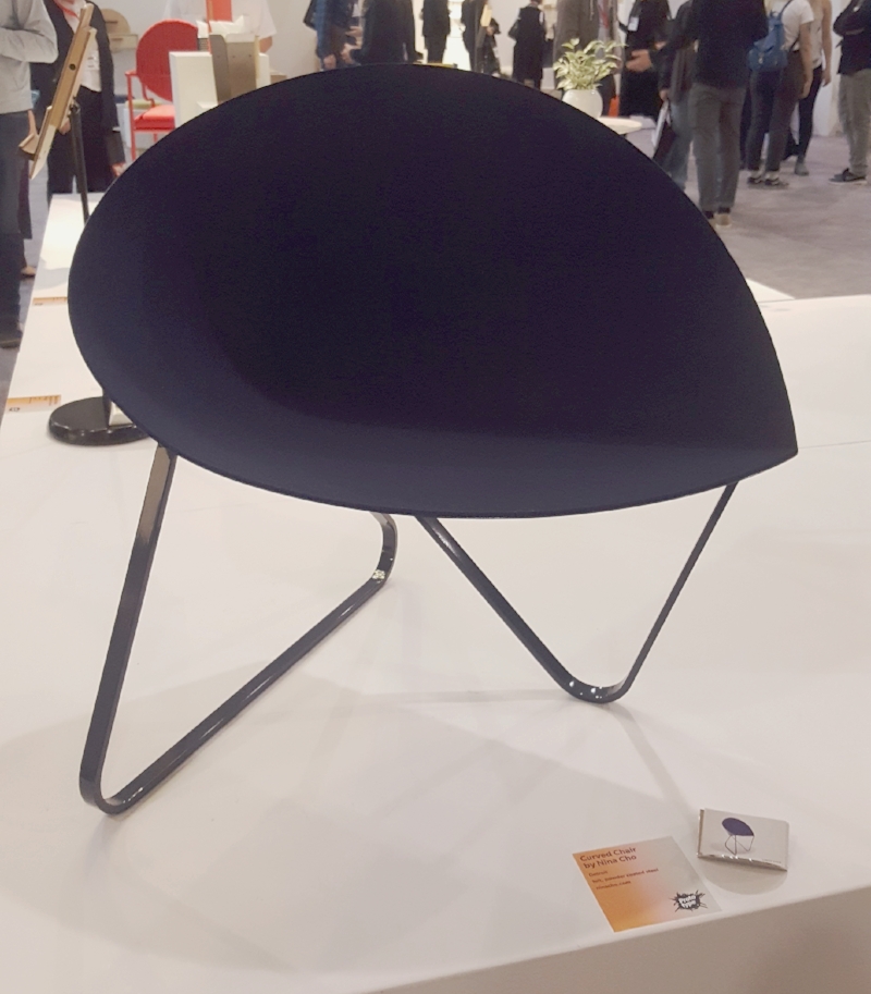 I loved the shape of this chair designed my Nina Cho.