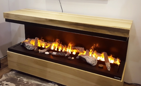 Nero Fire design by Dimplex - electric fireplaces with opti-myst for the illusion of real fire. Still love this one!