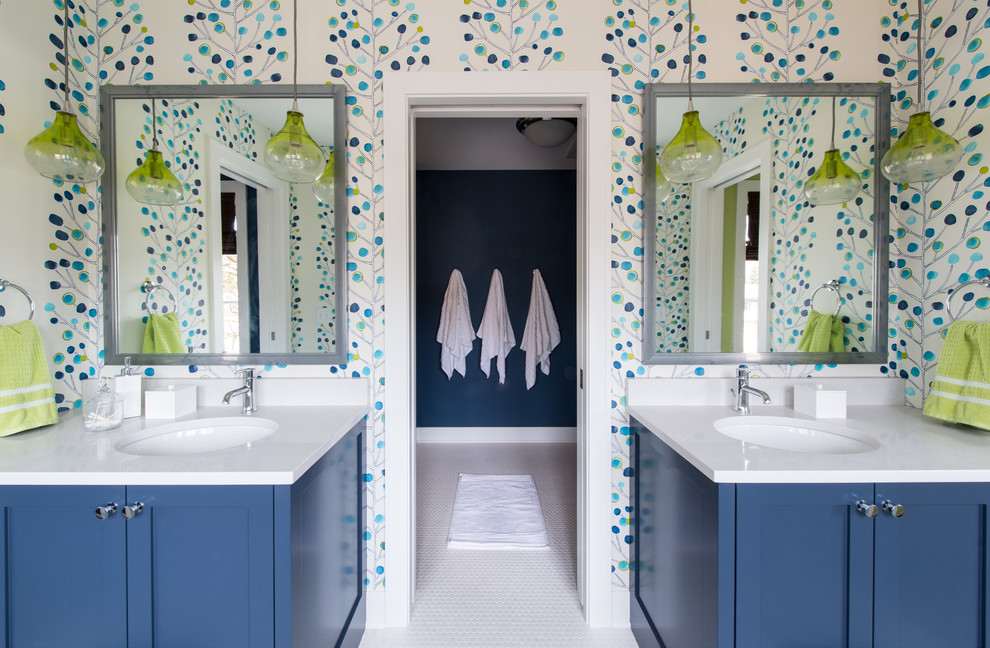 minneapolis-paper-kids-with-chrome-towel-rings-bathroom-transitional-and-wallpaper.jpg