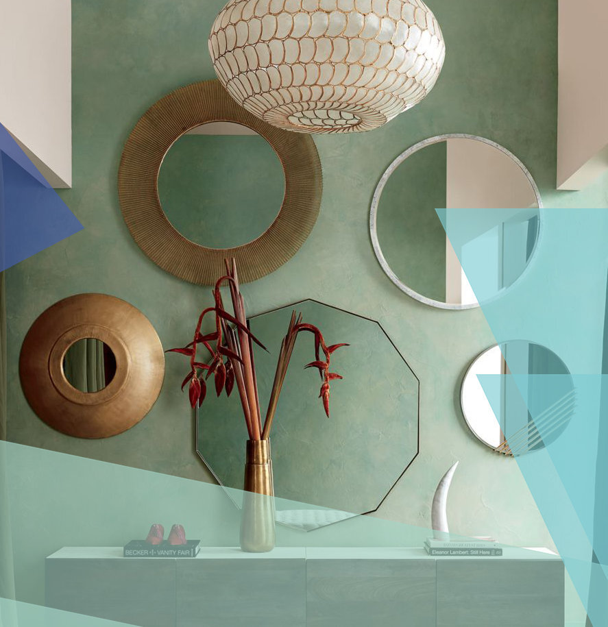 7. Mirrors - the 70s and 80s styles are still popular and all sizes and shapes of mirrors can be found from these eras.