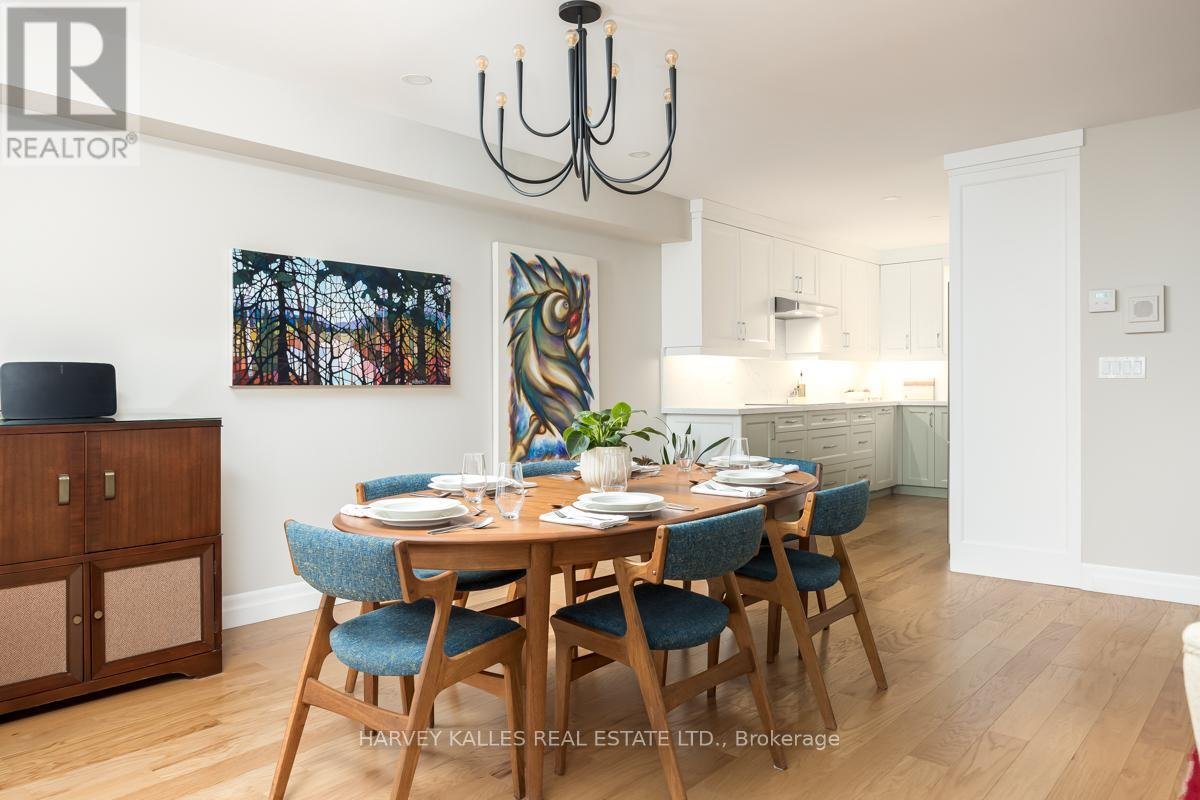 After - Dining Room and Kitchen
