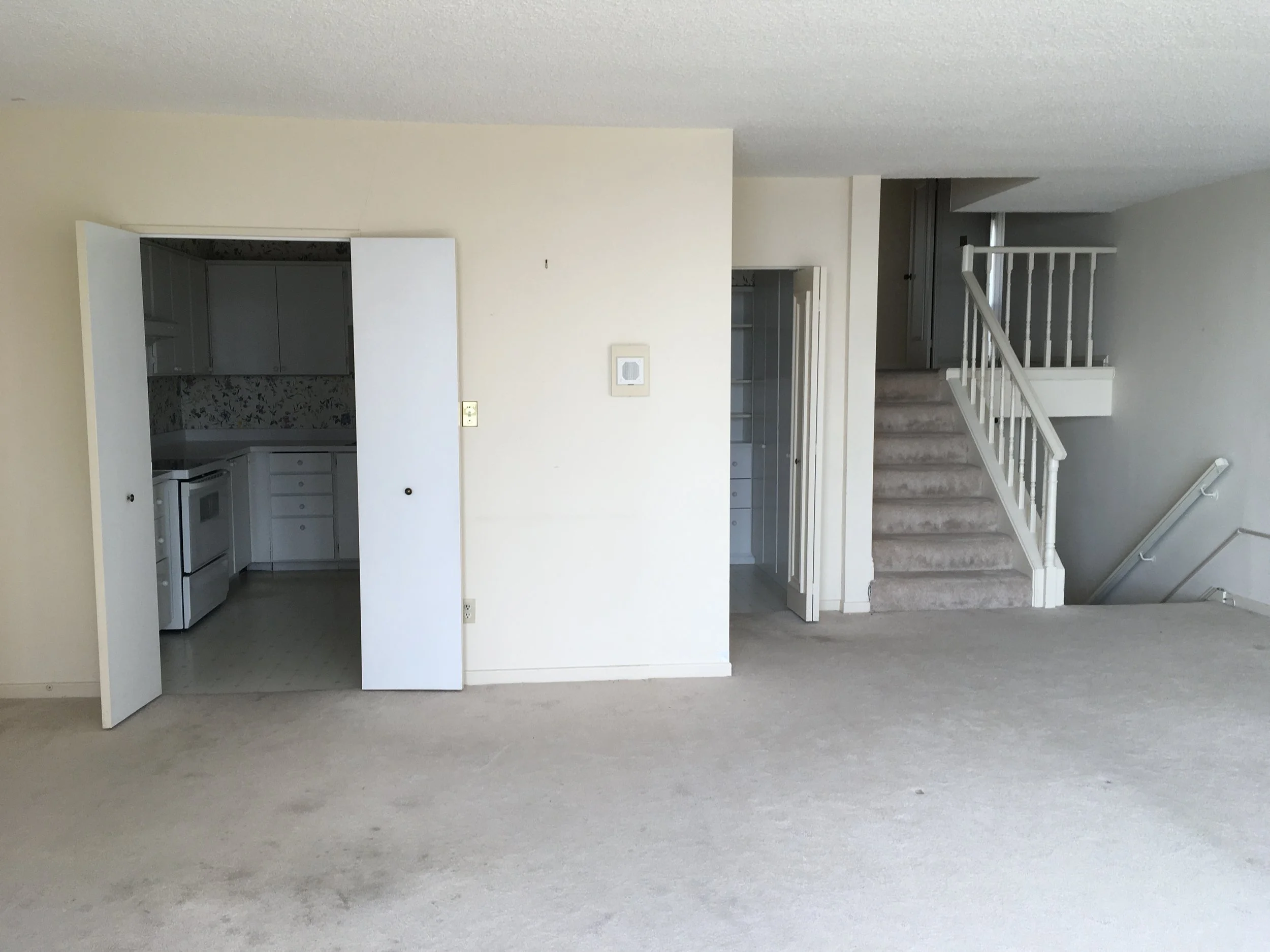 Before - looking towards kitchen