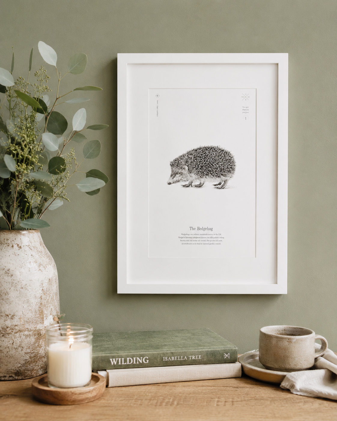 Hedgehog Print