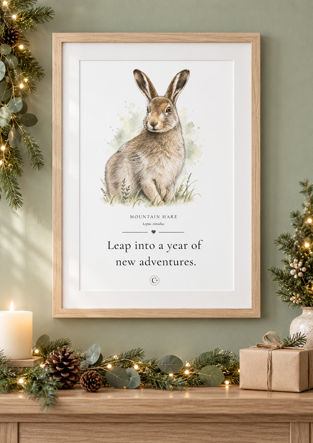 Hare Digital Print