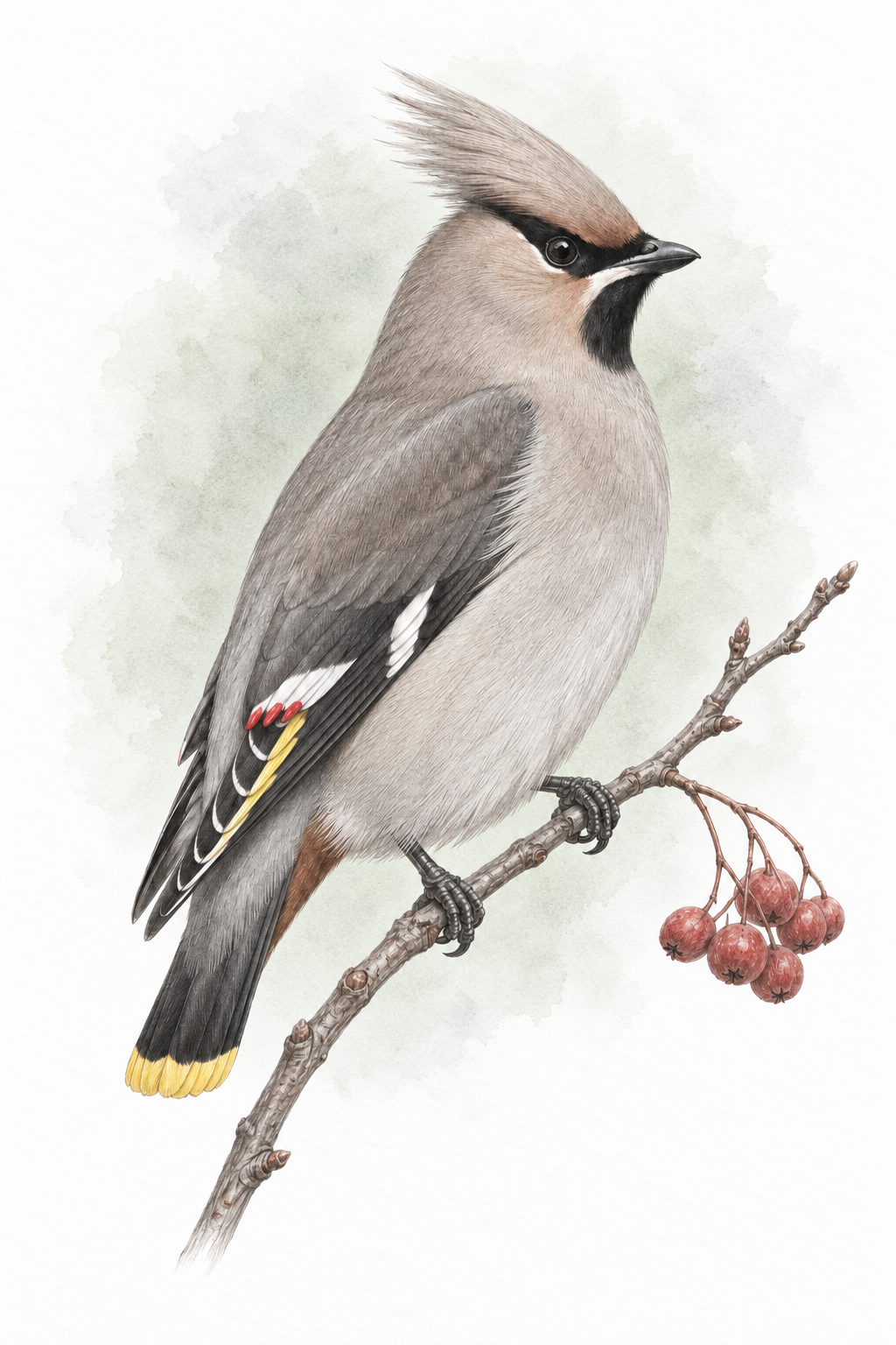 Waxwing Illustration Digital 2.PNG