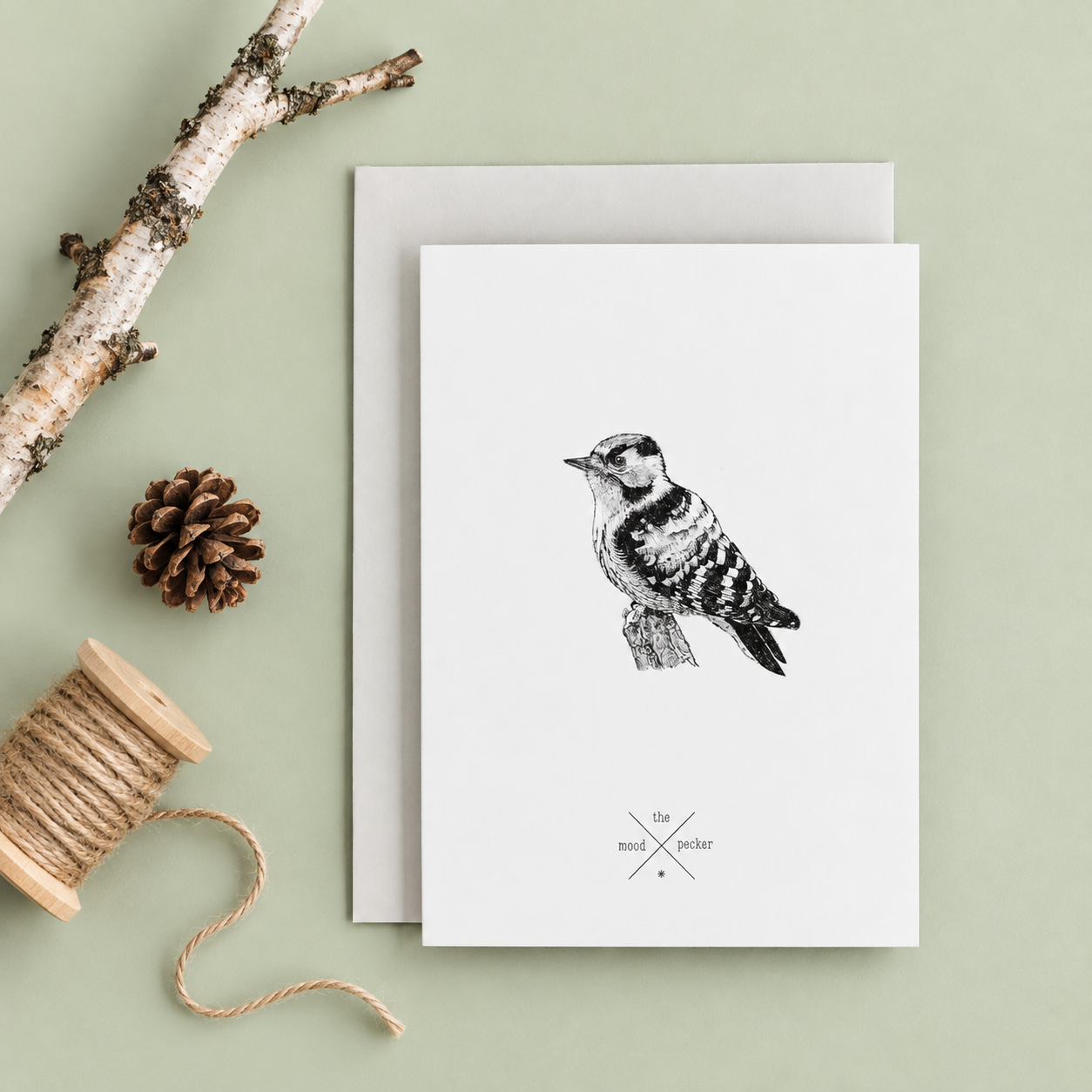 Woodpecker Card